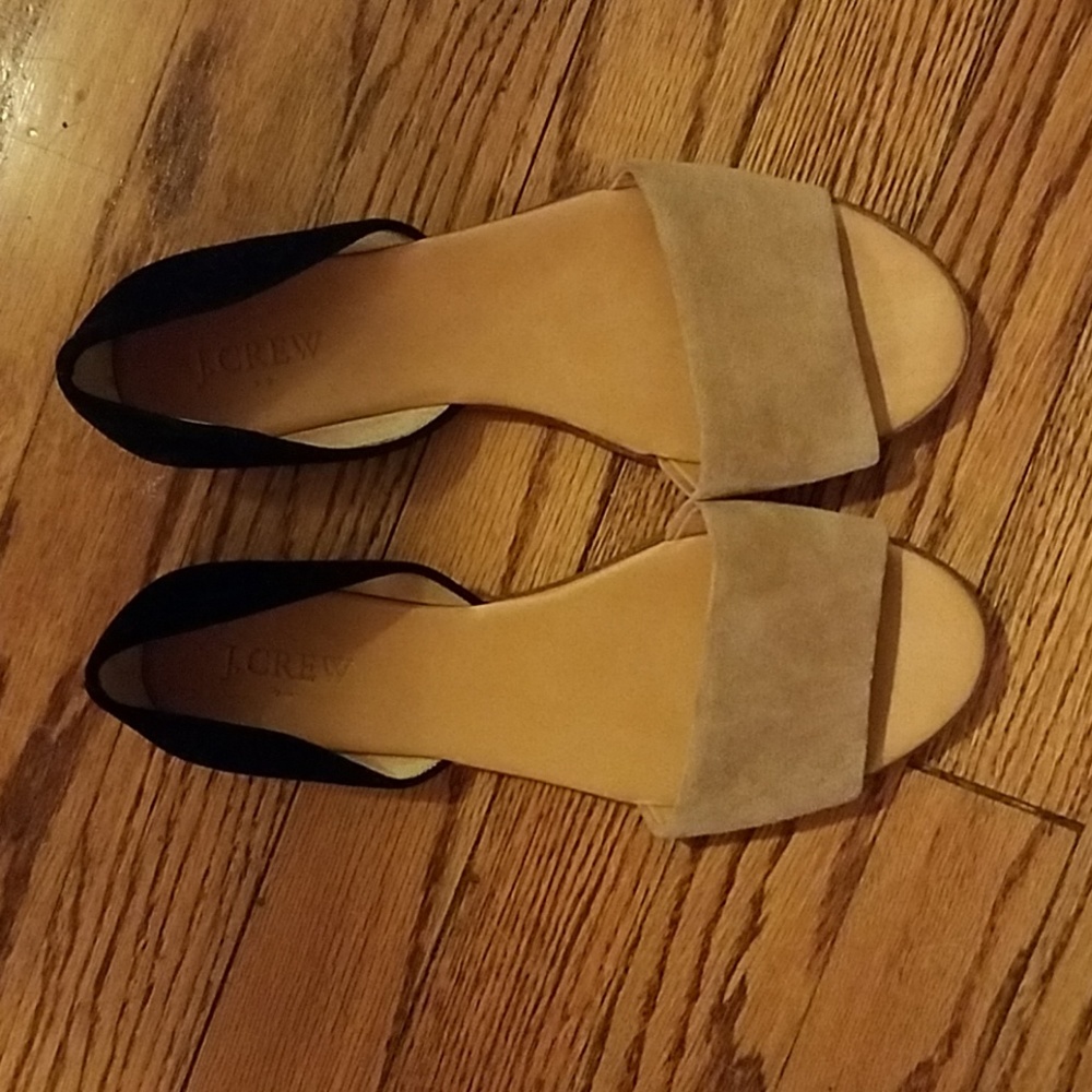 EUC J Crew D'orsay Sandals